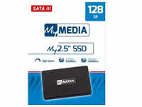 Mymedia SSD 128GB, SATA-III, 6.35cm (2.5'') (R) 520MB/s, (W) 400MB/s, Retail