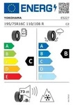 YOKOHAMA Ganzjahresreifen 195/75 R16 TL 110/108R BLUEARTH-VAN ALL SEASON