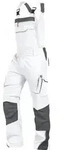 Leibw&auml;chter FLEXL Flex Line, Latzhose wei&szlig;-grau, Gr. 66 FLEXL2466