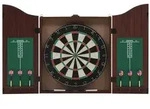vidaXL Professionelles Dartboard Sisal mit Schrank und 6 Dartpfeilen