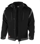 QUALITEX HIGH QUALITY WORKWEAR Softshelljacke PRO Winter - schwarz/grau - Herren: L