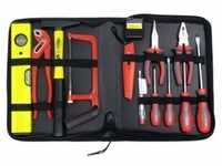 FAMEX 190-50 Werkzeugtasche mit Werkzeug Set - Werkzeugsatz für DIY und