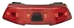 "CRATONI 131101F5 Helm-R&uuml;cklicht "Typ J", f&uuml;r LFS System ab 2020, rot/schwarz"