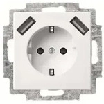 Busch-Jaeger SCHUKO-2x USB Steckdose 20 EUCB2USB-914
