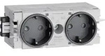 Hager GS20009011 Br&uuml;stungskanal Einsteckmodul (B x H x T) 120 x 50 x 61mm 1 St.
