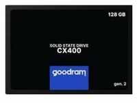 "Goodram CX400 gen.2, 128 GB, 2.5", 550 MB/s, 6 Gbit/s"