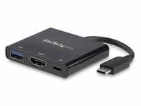 STARTECH.COM USB-C auf 4K HDMI Multifunktionsadapter mit Power Delivery und USB-A