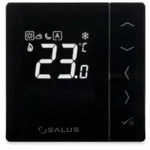 Salus Digitaler Raumthermostat UP, Schwarz, 230V, 3A Schaltstrom, 1 Stk.