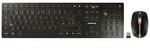 CHERRY JD-9100CS-2 Kabellos, Funk Tastatur, Maus-Set Tschechisch Schwarz