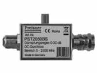Preisner PST2050BS, F, F, Male connector / Female connector, Silber