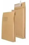 MAILmedia Faltenversandtasche C4, mit Fenster, wei&szlig;
