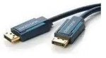 clicktronic DisplayPort Anschlusskabel 10.00 m Blau 70715 vergoldete Steckkontakte