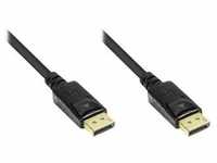 Good Connections® Anschlusskabel DisplayPort 1.2, 4K / UHD @60Hz, vergoldete