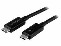 StarTech.com 2m Thunderbolt 3 (20Gbit/s) USB-C Kabel - Thunderbolt, USB und