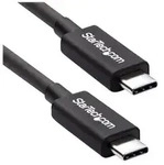 StarTech.com 2m (6.6ft) Thunderbolt 3 Cable, 20Gbps, 100W PD, 4K Video,