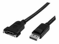 StarTech.com 3 ft / 91 cm 20 pin DP DisplayPort Extension Panel Mount Cable -