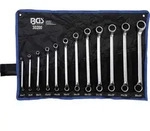 Doppelringschl&uuml;ssel-Set - 75&deg; - gekr&ouml;pft - 6-32 mm - 12-teilig