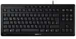 CHERRY JK-8600DE-2 Kabelgebunden Tastatur Deutsch, QWERTZ Schwarz