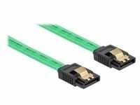 DeLOCK SATA 6 Gb/s Cable UV glow effect - SATA-Kabel