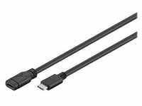 45393 - USB 3.0 Typ-C SuperSpeed Kabel 1 m, schwarz