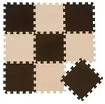 9 Teile Baby Kinder Puzzlematte ab Null - 30x30 Puzzle Spielmatte Krabbelmatte