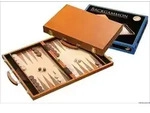 1104 - Backgammon Ithaka, gro&szlig;,Brettspiel aus Holz, 1-2 Spieler, ab 8 Jahren