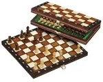 Schachkassette, Reise, Feld 30 mm, mit Randbeschriftung, magnetisch,...