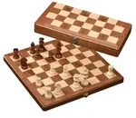 2626 - Schachkassette, Feld 42 mm, Brettspiel aus Holz, 1-2 Spieler, ab 8 Jahre