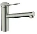 hansgrohe Einhebel-Sp&uuml;ltischmischer Zesis M33, 150 edelstahl finish