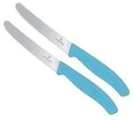Victorinox | Tafelmesser Set | Swiss Classic | karibikblau | perfekte...