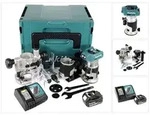 Makita DRT 50 RT1J X2 18 V Li-Ion Akku Brushless Multifunktionsfr&auml;se im Makpac...