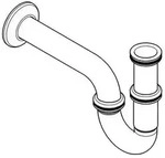 GROHE R&ouml;hren-Geruchverschluss 1 1/4Zoll f WT chr