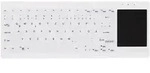 Contour Active Key AK-C4412F-GUS-W/GE USB Hygiene-Tastatur Deutsch, QWERTZ Wei&szlig;