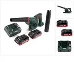 Metabo AG 18 Akku Gebl&auml;se 18 V + 2x LiHD Akku 4,0 Ah + Ladeger&auml;t