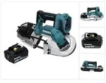 Makita DPB 183 T1 Akku Bands&auml;ge 18 V 66 mm Brushless + 1x Akku 5,0 Ah - ohne