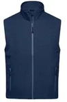 Men's Softshell Vest Modische Softshellweste blau, Gr. S