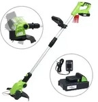 vidaXL Teleskop-Rasentrimmer mit Akkupack 20 V 1500 mAh Li-Ionen