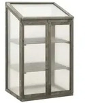 vidaXL Gew&auml;chshaus 60x45x100 cm Tannenholz