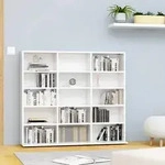 vidaXL CD-Regal Wei&szlig; 100x23x89,5 cm Holzwerkstoff