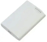MikroTik RouterBOARD PowerBox - Router - 4-Port-Switch - an DIN-Schiene montierb
