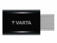 Varta 57945101401, Micro USB, USB Type C, Schwarz