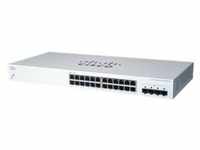 Cisco Business 220 Series CBS220-24T-4G - Switch - Smart - 24 x 10/100/1000 + 4 x