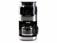 DOMO DO721K - 1,5-Liter-Kaffeemaschine - 12 Tassen - LCD-Bildschirm, Touch-Tasten -