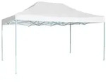 vidaXL Partyzelt Faltbar 3x4,5 m Wei&szlig;