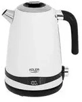 Adler AD 1295 Edelstahl-Wasserkocher 1,7 L mit LCD-Display - Wei&szlig;
