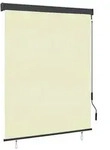 vidaXL Au&szlig;enrollo 140x250 cm Creme