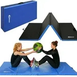 XXL Weichbodenmatte 220x110x5cm - Faltbare Turnmatte