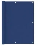 vidaXL Balkon-Sichtschutz Blau 120x500 cm Oxford-Gewebe