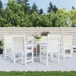 vidaXL Gartenstuhlauflagen f&uuml;r Niedriglehner 6 Stk. Creme 100x50x3 cm