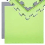 90x90cm Trainingsmatte mit Rand - 20mm Bodenschutz-Matte